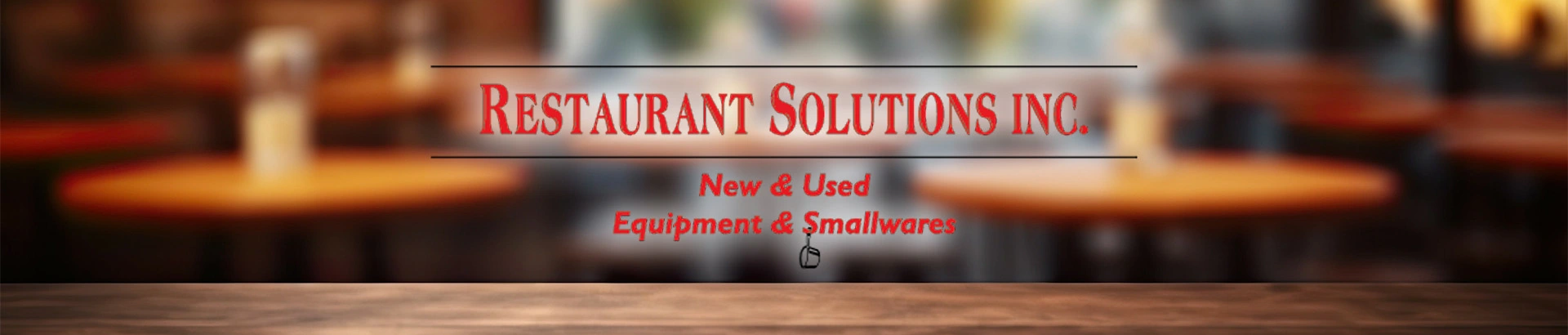 Banner image with logo for Restaurant Solutions Inc